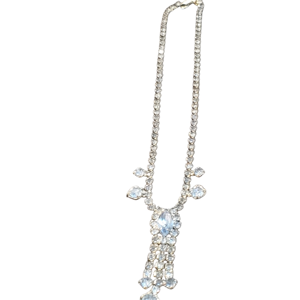 Antique Necklace with a Aqua Stones Costume - Picture 5 of 8